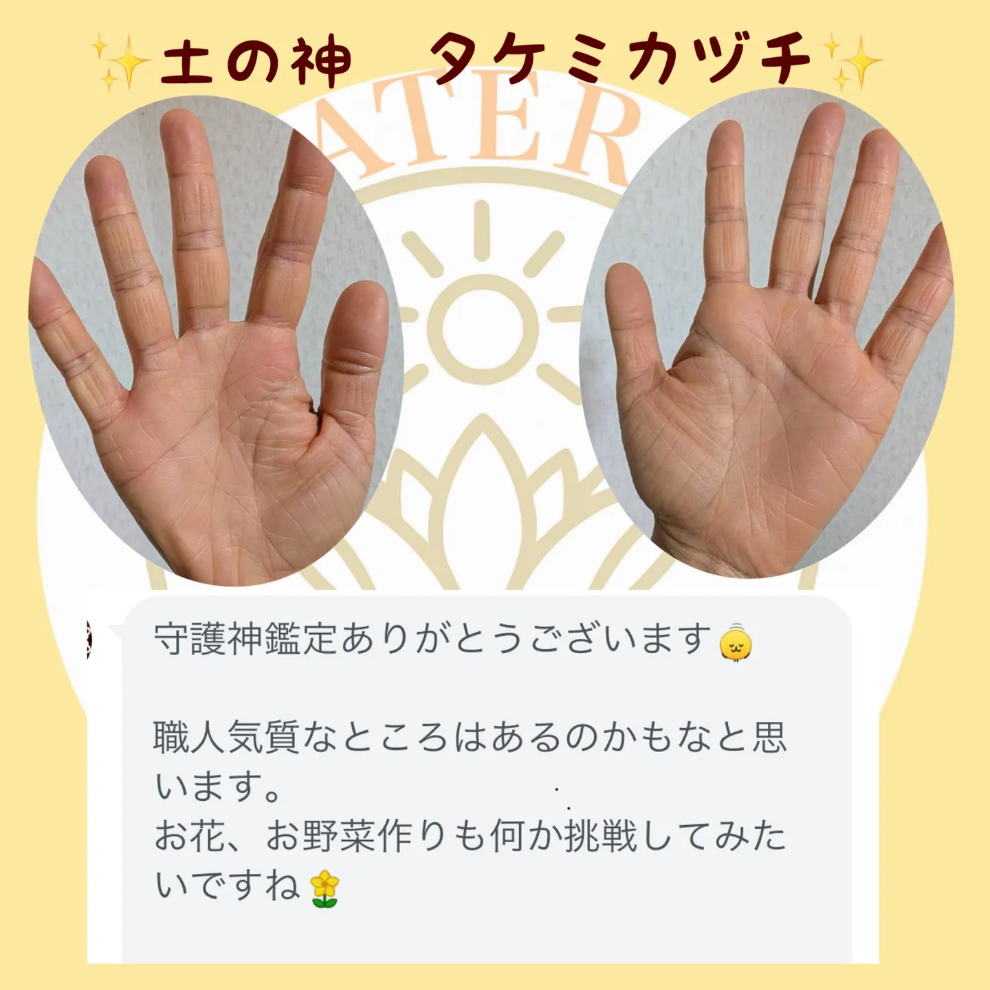 ✨手に宿るあなただけの守護神✨